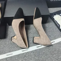 $96.00 USD Chanel High-Heeled Shoes For Women #1409859