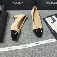 $102.00 USD Chanel High-Heeled Shoes For Women #1409865