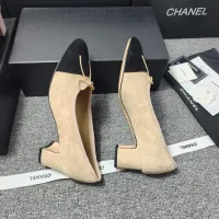 $102.00 USD Chanel High-Heeled Shoes For Women #1409865