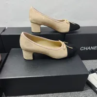 $102.00 USD Chanel High-Heeled Shoes For Women #1409865
