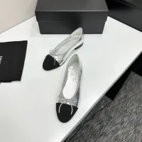 $92.00 USD Chanel Flat Shoes For Women #1409873