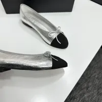 $92.00 USD Chanel Flat Shoes For Women #1409873