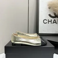 $92.00 USD Chanel Flat Shoes For Women #1409874