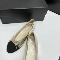 $92.00 USD Chanel Flat Shoes For Women #1409874