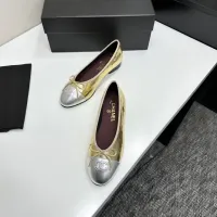 $92.00 USD Chanel Flat Shoes For Women #1409875