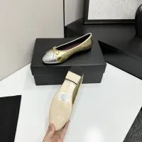 $92.00 USD Chanel Flat Shoes For Women #1409875