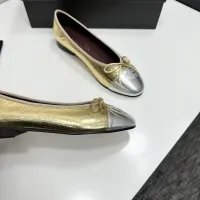 $92.00 USD Chanel Flat Shoes For Women #1409875