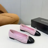 $92.00 USD Chanel Flat Shoes For Women #1409883