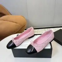 $92.00 USD Chanel Flat Shoes For Women #1409883