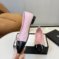 $92.00 USD Chanel Flat Shoes For Women #1409883
