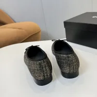 $92.00 USD Chanel Flat Shoes For Women #1409886