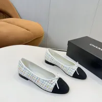 $92.00 USD Chanel Flat Shoes For Women #1409887