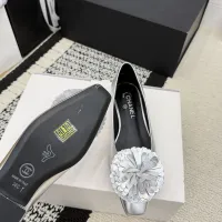 $115.00 USD Chanel Flat Shoes For Women #1409891