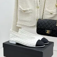 $100.00 USD Chanel Flat Shoes For Women #1409894