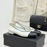 $102.00 USD Chanel Flat Shoes For Women #1409900
