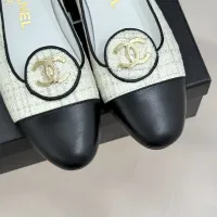 $102.00 USD Chanel Flat Shoes For Women #1409900