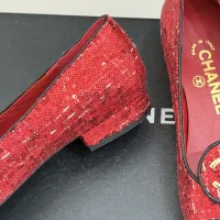 $102.00 USD Chanel Flat Shoes For Women #1409902