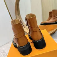 $125.00 USD Louis Vuitton Boots For Women #1409916