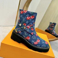 $125.00 USD Louis Vuitton Boots For Women #1409918