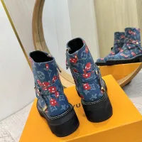 $125.00 USD Louis Vuitton Boots For Women #1409918