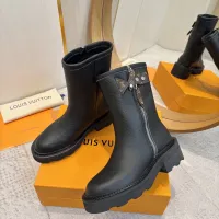 $130.00 USD Louis Vuitton Boots For Women #1409924