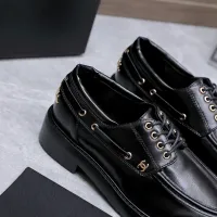 $122.00 USD Chanel Leather Shoes For Women #1410026