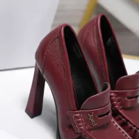 $128.00 USD Yves Saint Laurent YSL High-Heeled Shoes For Women #1410060