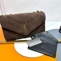 $220.00 USD Yves Saint Laurent YSL AAA Quality Shoulder Bags For Women #1411086