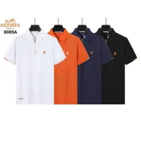 $38.00 USD Hermes T-Shirts Short Sleeved For Men #1411104