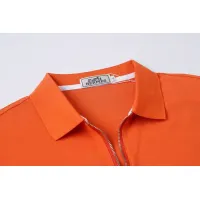 $38.00 USD Hermes T-Shirts Short Sleeved For Men #1411105