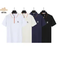 $38.00 USD Hermes T-Shirts Short Sleeved For Men #1411119