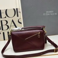 $128.00 USD LOEWE AAA Quality Messenger Bags For Women #1411157