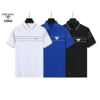 $38.00 USD Prada T-Shirts Short Sleeved For Men #1411266