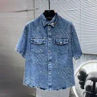 $85.00 USD Louis Vuitton LV Tracksuits Short Sleeved For Men #1412459