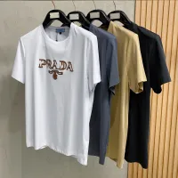$76.00 USD Prada T-Shirts Short Sleeved For Men #1412488