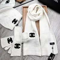 $72.00 USD Chanel Hat and Scarf and Glove Set #1413111