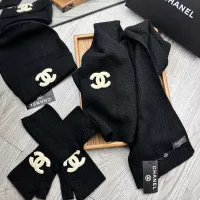 $72.00 USD Chanel Hat and Scarf and Glove Set #1413115