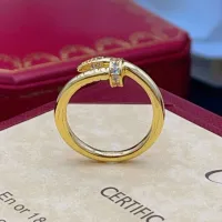 $25.00 USD Cartier Rings In Gold For Women #1413375