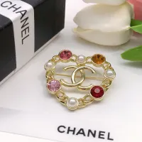 $25.00 USD Chanel Brooches For Women #1413376