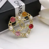 $25.00 USD Chanel Brooches For Women #1413376