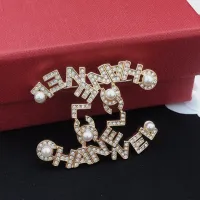 $34.00 USD Chanel Brooches For Women #1414186
