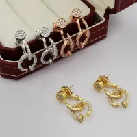 $32.00 USD Cartier Earrings For Women #1414419