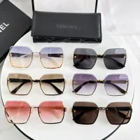 $60.00 USD Chanel AAA Quality Sunglasses #1415410