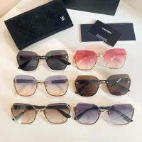$64.00 USD Chanel AAA Quality Sunglasses #1415707