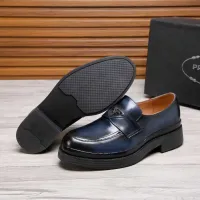 $100.00 USD Prada Leather Shoes For Men #1416118