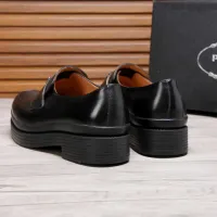 $100.00 USD Prada Leather Shoes For Men #1416119