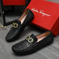 $76.00 USD Salvatore Ferragamo Leather Shoes For Men #1416442