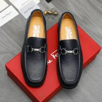 $98.00 USD Salvatore Ferragamo Leather Shoes For Men #1416443