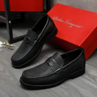 $98.00 USD Salvatore Ferragamo Leather Shoes For Men #1416446