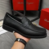 $98.00 USD Salvatore Ferragamo Leather Shoes For Men #1416446